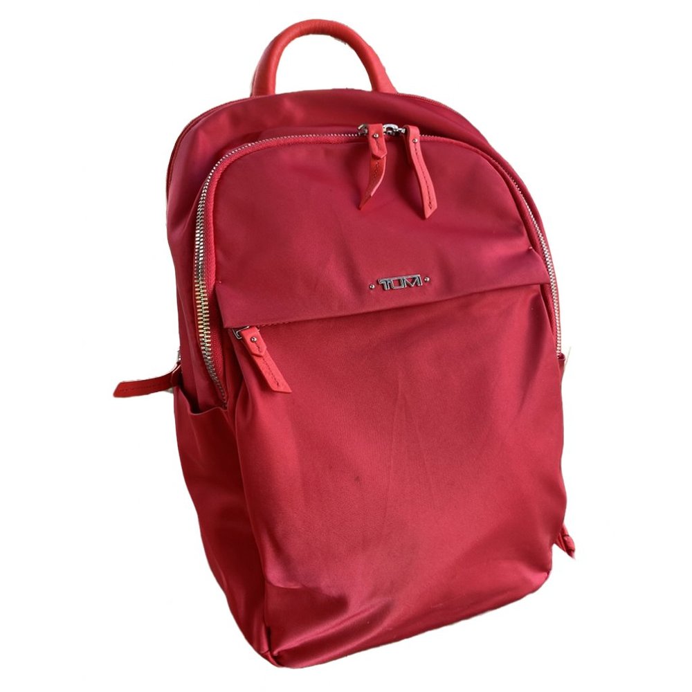 Tumi Voyageur Daniella Backpack - Cherry Red Nylon